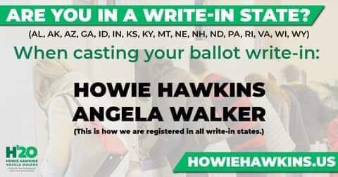 Write-in Hawkins-Walker